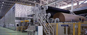 Paper industry rolls